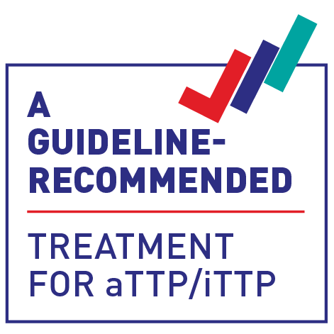 A guideline-recommended treatment for aTTP