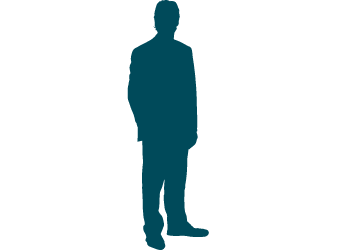 Silhouette of person